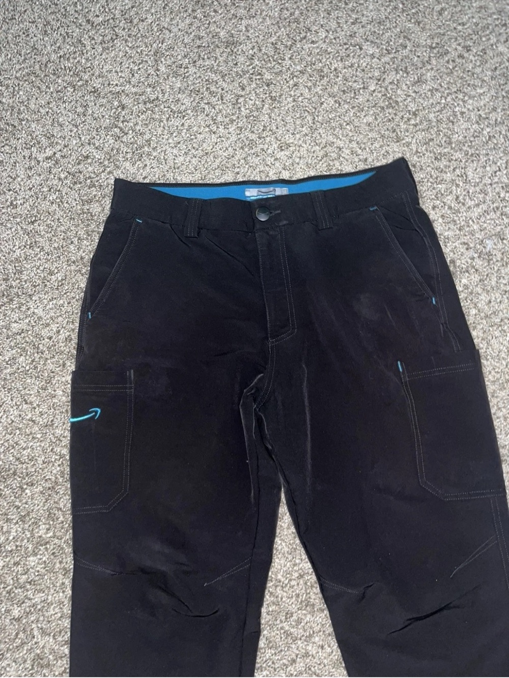 Amazon  Black Cargo Work Pants 34-37